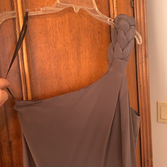 Nomia braided one shoulder dress - Picture 2 of 8